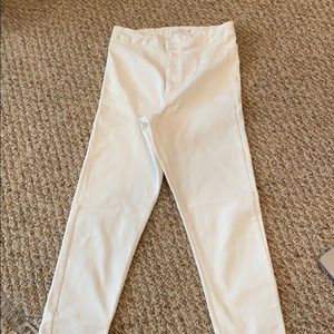 White jeans